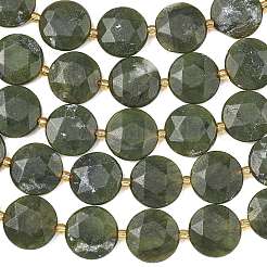 Natur taiwan Jade Perlen Stränge&nbsp;G-A292-A12-01