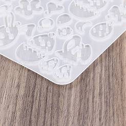 Moldes para colgantes de Pascua hechos a mano&nbsp;LS-AJEW-U023-01A