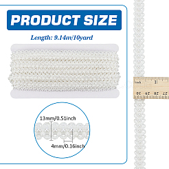 Garniture en dentelle de polyester 10yards&nbsp;OCOR-PH0006-57B