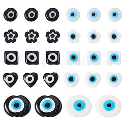 74 pièces 10 styles perles de chalumeau faites à la main&nbsp;LAMP-TA0002-73
