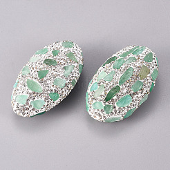 Polymer Ton Strass Perlen&nbsp;G-D0016-04B-01