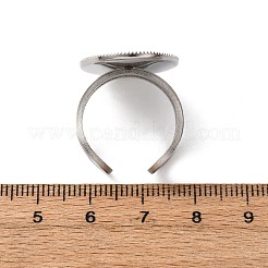 Offene Manschettenbeschläge aus Edelstahl 304&nbsp;STAS-R123-02L-P