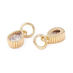 Ottone micro spianare fascino zirconi&nbsp;ZIRC-E145-76G