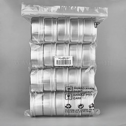 Barattoli rotondi in alluminio da 80 ml&nbsp;CON-WH0002-80ml