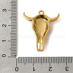 304 Edelstahl-Emaille-Anhänger&nbsp;STAS-G386-01G-01