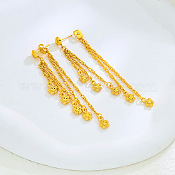 Aretes de borla de latón&nbsp;GD8052-2