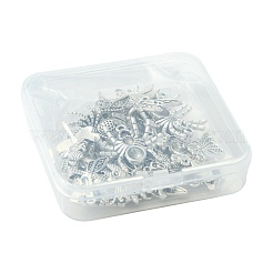 40 pz 10 stili pendenti in lega di stile tibetano&nbsp;TIBEP-FS0001-45