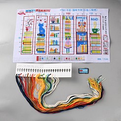 Lesezeichen-Malset zum Nadelfilzen für Anfänger&nbsp;DIY-WH20053-95A