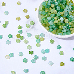 304 Stück 4 Farben Glasperlenstränge&nbsp;GLAA-SC0003-29A