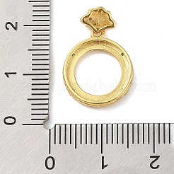 925 pendentif en argent sterling avec micro pavé de zircones cubiques&nbsp;STER-H113-03G-01