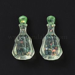 Schnullerflasche Cabochon aus transparentem Harz&nbsp;RESI-E025-06A