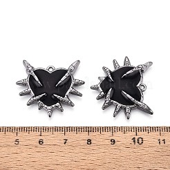 Pendenti smaltati in lega di halloween&nbsp;LS-PALLOY-T094-10B