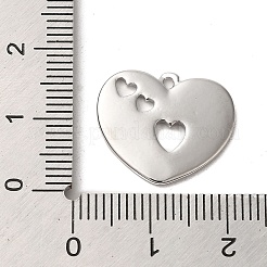 Messinganhänger zum Valentinstag&nbsp;KK-G481-16P