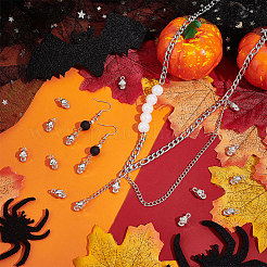 60pcs Halloween-Legierungsanhänger&nbsp;FIND-UN0002-50P