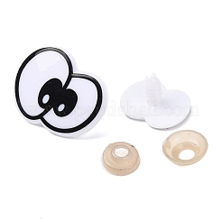 Bastelaugen aus Kunststoff&nbsp;DIY-GL0004-78