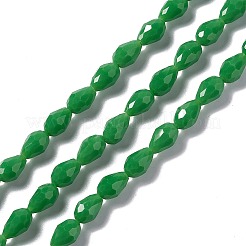 Chapelets de perles en verre à facettes&nbsp;GLAA-E037-01-M