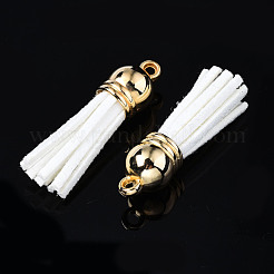 Faux Wildleder Quaste Anhänger Schmuck&nbsp;FIND-T002-B40