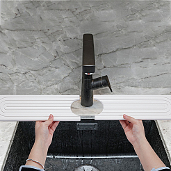 Kieselgur-Wasserhahn-Spülbeckenmatte&nbsp;AJEW-WH0481-453
