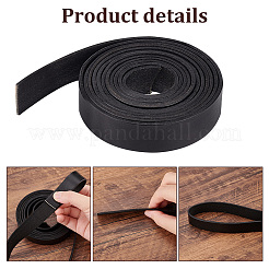 4 m flaches Rindslederband&nbsp;WL-PH0004-19B