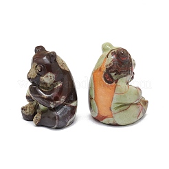 Decorazioni per la visualizzazione di sculture di diaspro naturale dell'oceano&nbsp;G-F719-55D
