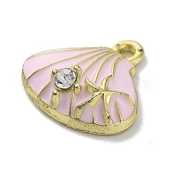 Legierung Emaille Anhänger / charms&nbsp;FIND-U024-07G-02