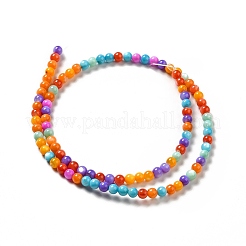 Gefärbt natürlichen Süßwasser-Muschelperlen Stränge&nbsp;X-SHEL-G014-05C-04
