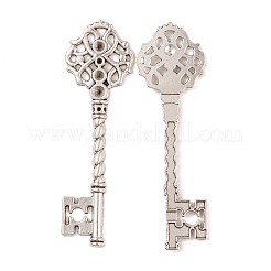 Supports clés pendentif en strass de style tibétain&nbsp;LS-TIBEB-A101291-AS-LF