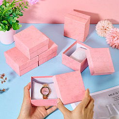 Cajas de regalo de joyería de papel rectangular&nbsp;CON-TAC0010-91D