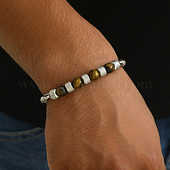 Armbänder aus natürlichen Tigeraugen-Perlen&nbsp;UD5541