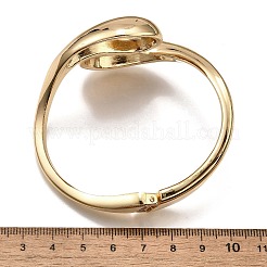 Scharnierarmreifen aus Legierung für Damen&nbsp;BJEW-V002-06G
