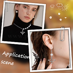60 pièces pendentifs en alliage de style tibétain&nbsp;TIBEP-SC0002-98