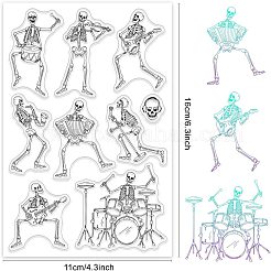 PVC-Plastikstempel&nbsp;DIY-WH0167-56-1206