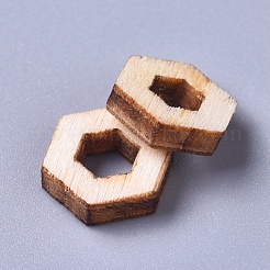 Verbindungsringe aus Pappelholz&nbsp;WOOD-D021-05
