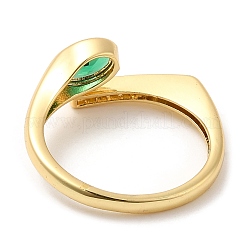 Verstellbare Ringe aus Messing mit Rackbeschichtung&nbsp;RJEW-D008-04G
