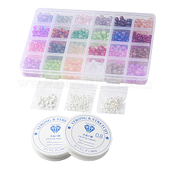 Kit de fabrication de collier de bracelet extensible diy bling&nbsp;DIY-FS0004-54