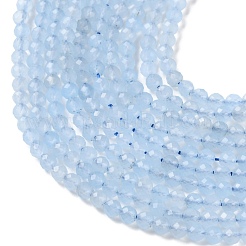 Natürliche weiße Jade perlen Stränge&nbsp;GG-CBAE031-A04-3mm-07