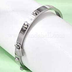 Bracelets à breloques en acier inoxydable 304&nbsp;BJEW-H644-12P