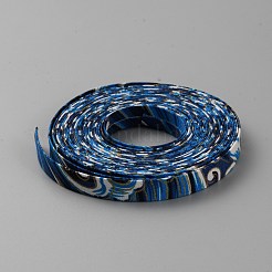 Nastri in cotone ondulato stampato giapponese da 5 m&nbsp;OCOR-WH0089-25A-02