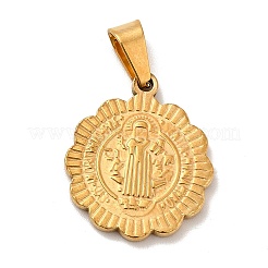 Colgantes de acero inoxidable 201 con revestimiento al vacío de PVD&nbsp;STAS-P314-22A-G