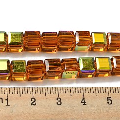 FilI di perline in vetro placcato&nbsp;EGLA-M031-01A-HR03