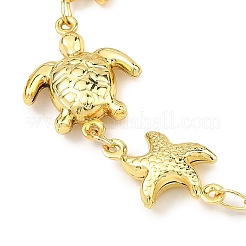 Pulseras de cadena de eslabones de acero inoxidable 304 para mujer&nbsp;BJEW-JB13630