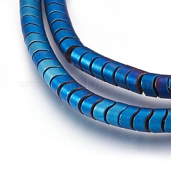 Electroplate non magnetici ematite sintetico fili di perline&nbsp;G-I208-15F-E