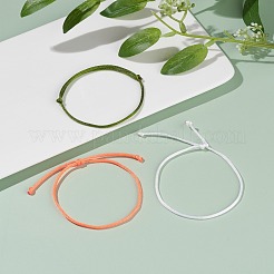 Einfaches Set aus Nylonschnurarmbändern&nbsp;BJEW-JB07376-03