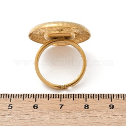 Anelli regolabili in acciaio inossidabile 304&nbsp;RJEW-S629-01G-B