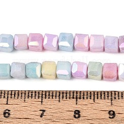 Anlaufschutz-Glasperlenstränge mit galvanischer Beschichtung&nbsp;GLAA-T025-4mm-10M