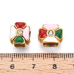 Ionenplattierung (IP) 304 Edelstahl europäische Emaille Perlen&nbsp;STAS-N114-22G