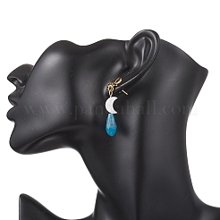 Latón pendientes colgantes aretes&nbsp;EJEW-JE06913