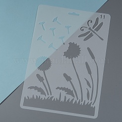 Wiederverwendbare Zeichenschablonen aus Kunststoff&nbsp;DIY-F018-B11