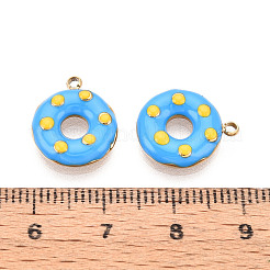 304 Edelstahl-Emaille-Anhänger&nbsp;STAS-T068-04C