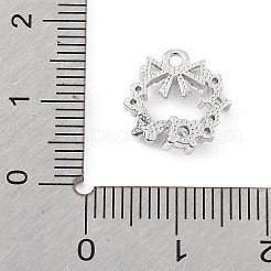 Pendentifs avec zircon cubiques à micro-pavés en laiton&nbsp;LS-KK-K371-41A-P